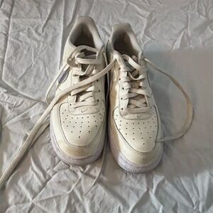 Nike Air Force 1 Low White Casual Sneakers‎ Shoes CT3839 110 Youth Size 7Y